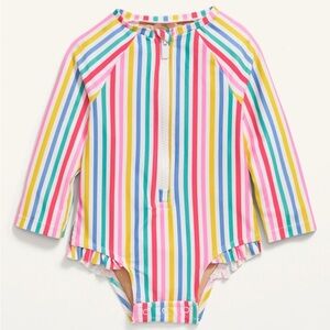 Old Navy Colorful Striped Kids Swimwear
